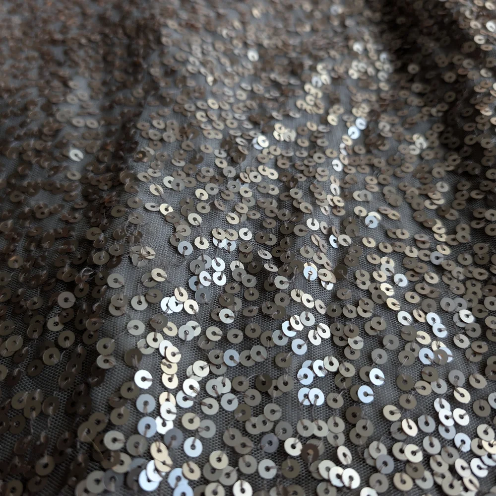 GAP Kids Rose gold Sequin Party‎ Dress (Size Small)